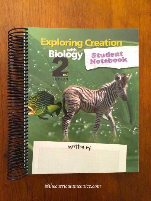 Apologia Biology Student Notebook Review at The Curriculum Choice