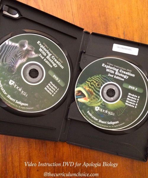 Video Instruction DVD for Apologia Biology