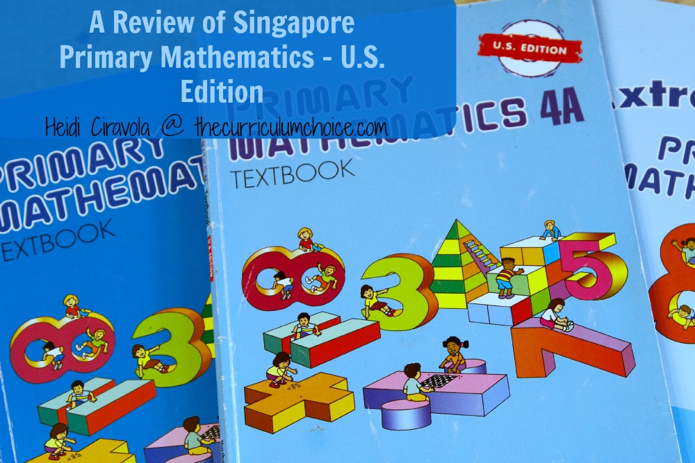 Singapore Primary Mathematics - U.S. Edition Review