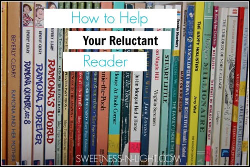 How to Help Reluctant Readers