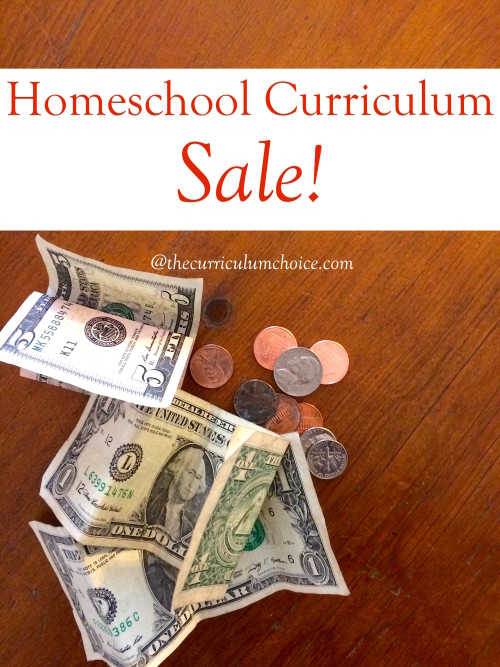 Homeschool Curriculum on Sale!
