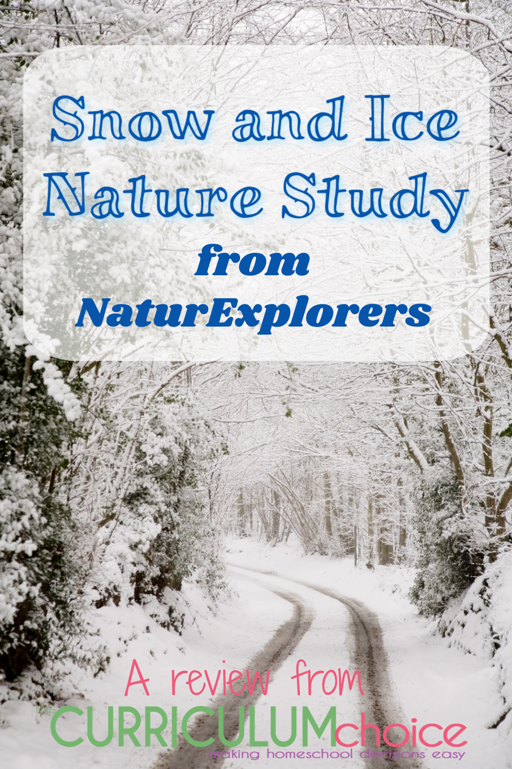 This Snow and Ice Nature Study from NaturExplorers is a nature unit study exploring snow, ice and frost with loads of activities and projects. A review from The Curriculum Choice