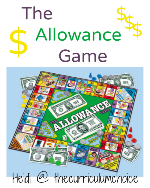 The Allowance Game from The Curriculum Choice