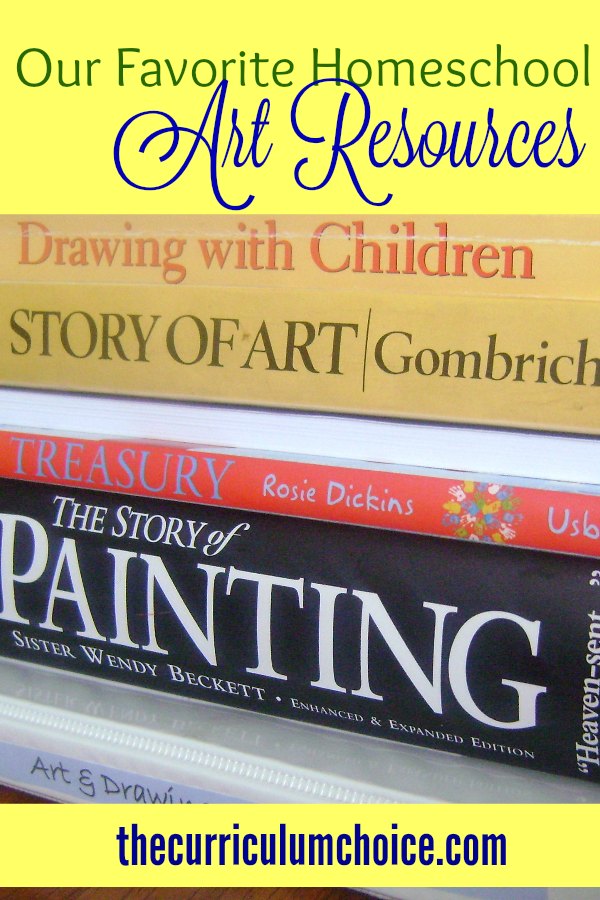 favorite homeschool art resources