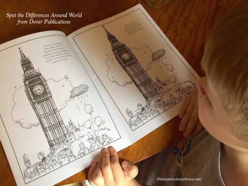 Spot the Differences Around the World from Dover Publications