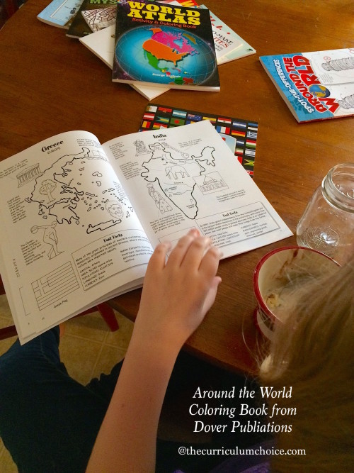 Dover Publications Around the World Coloring Book