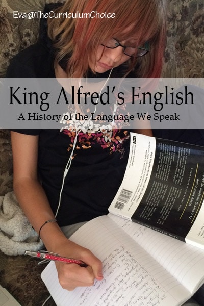 King Alfred's English offers etymology or the study of the origin of words and the way in which their meanings have changed throughout history.