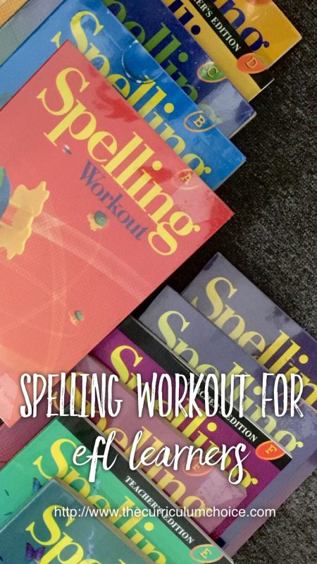 Spelling Workout for EFL Learners