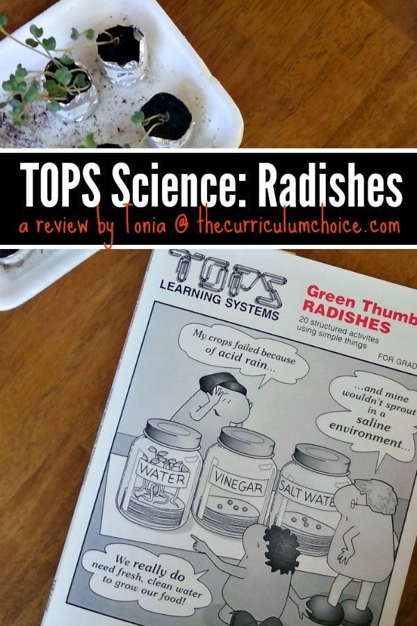 TOPS Science: Radishes - Teach Science with Simple Things