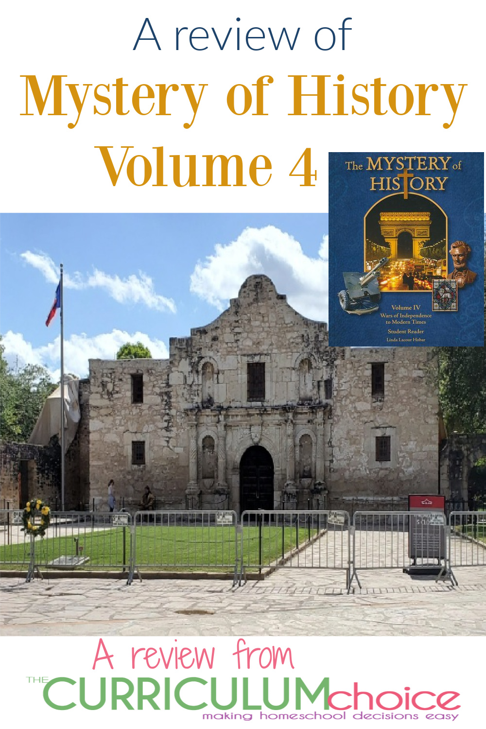 Mystery of History Volume 4 is a complete, chronological, Christian world history curriculum that spans three centuries from 1708 to 2014.