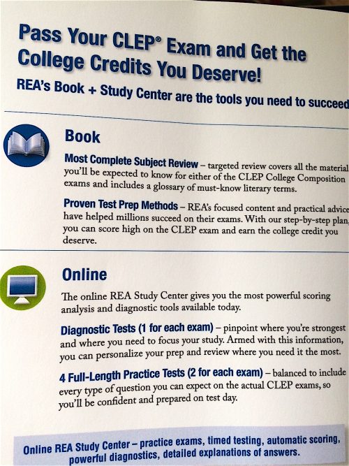 CLEP Exams for College Credit