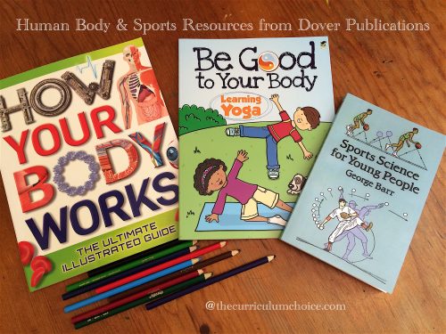 Human Body:Sports Homeschool Study with Dover Publications