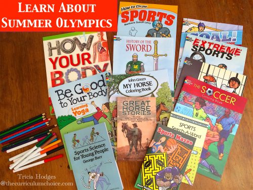 Summer Games Coloring Books from Dover Publications