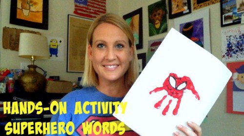 superhero words