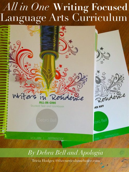 Writers in Residence - All in One Writing Focused Language Arts Curriculum