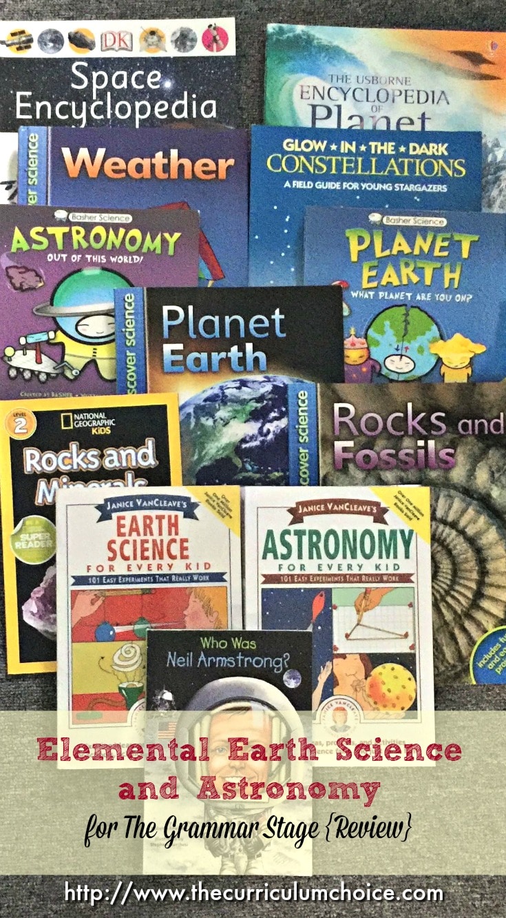 Elemental Earth Science and Astronomy for The Grammar Stage {Review}