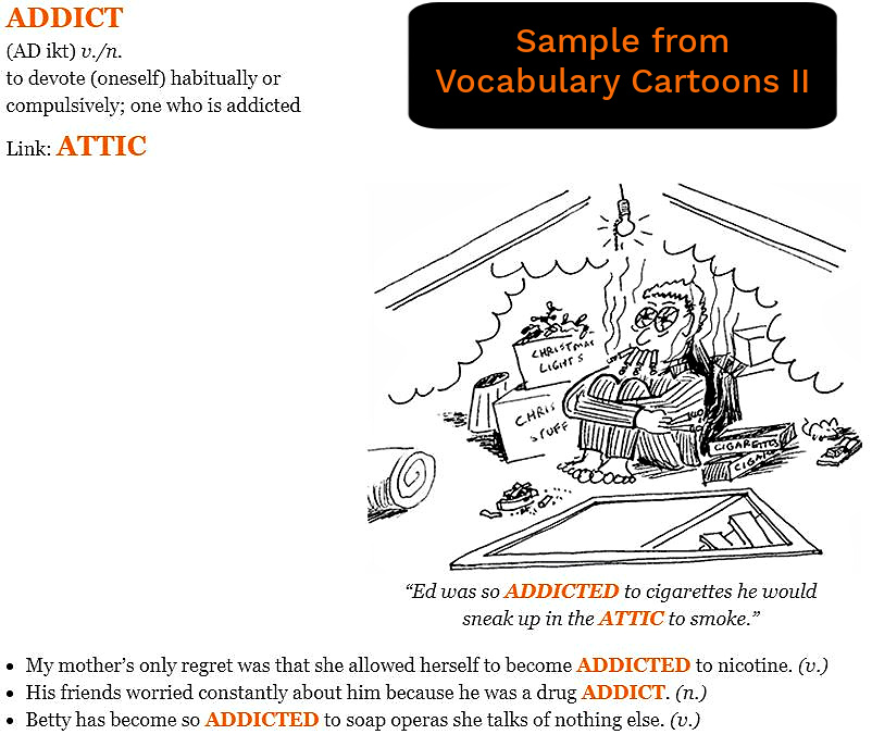 Vocabulary Cartoons - SAT Word Power - The Curriculum Choice