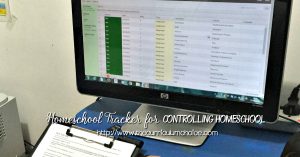 Homeschool Tracker for Controlling Homeschool