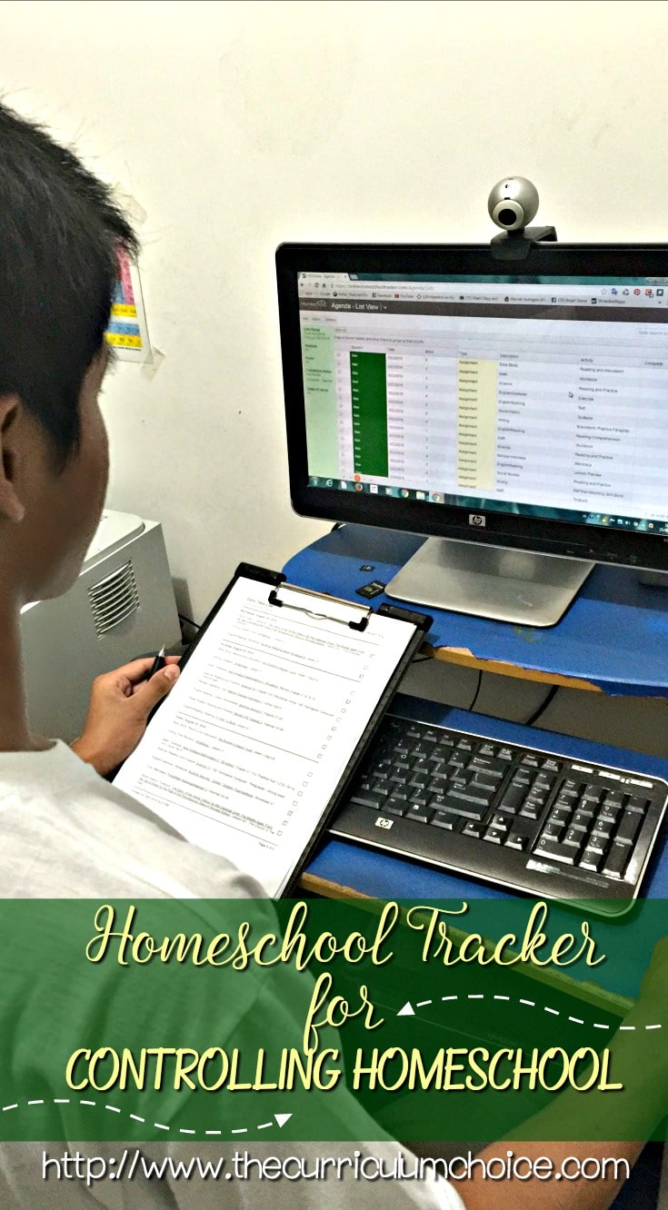 Homeschool Tracker for Controlling Homeschool