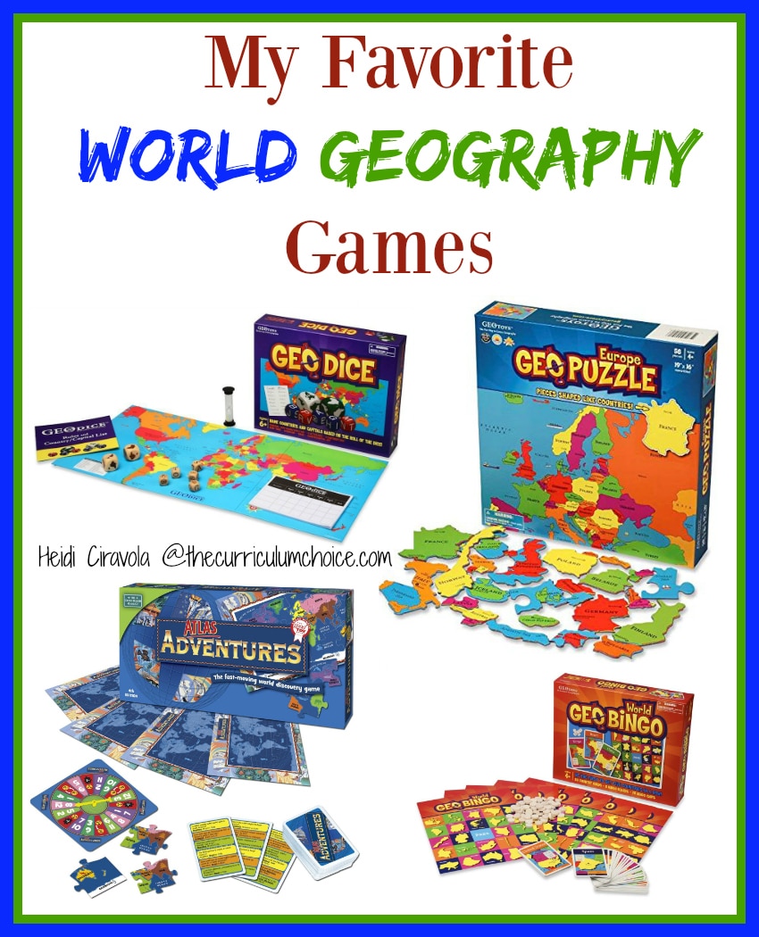 My Favorite World Geography Games 