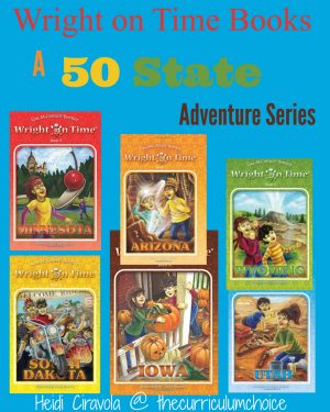 Write on Time Books - A 50 State Adventure from The Curriculum Choice