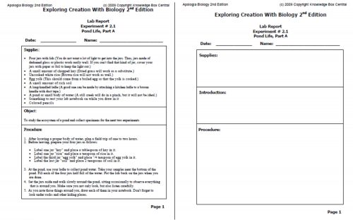 Apologia Exploring Creation with Biology High School Science