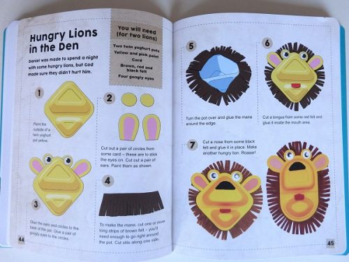 The Big Book of Bible Stories to Make - Stunning book for little ones reviewed on The Curriculum Choice