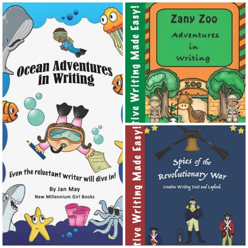 Here's a fun new bundle that will surely entice your most busy and wiggly learner to enjoy the writing process. The New Adventurer's Writing Bundle from Jan May the creator of Creative Writing Made Easy series books.