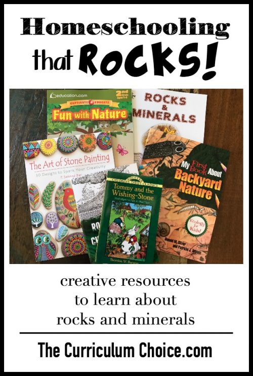 Dover helps you have a homeschool that ROCKS - books to make learning about rocks and minerals fun!