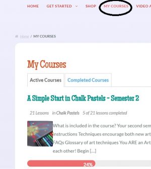 All online video art courses from ChalkPastel.com are appropriate for ALL ages. If they can hold the chalk pastel, they can do the drawing!