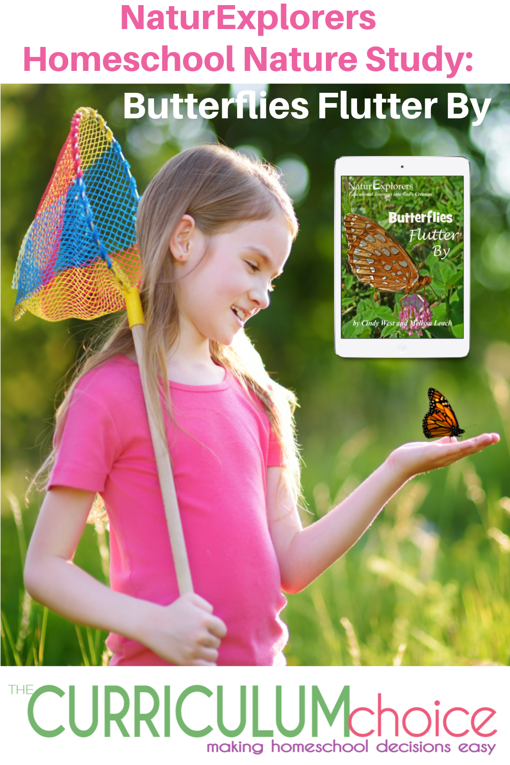 Spring, summer, and fall are perfect months to study butterflies. Include a butterfly nature study with NaturExplorers Butterflies Flutter By. A review from The Curriculum Choice