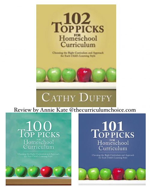 Whenever people ask me for homeschooling advice, I refer them to the current Top Picks for Homeschool Curriculum book. Cathy’s wisdom always helps!
