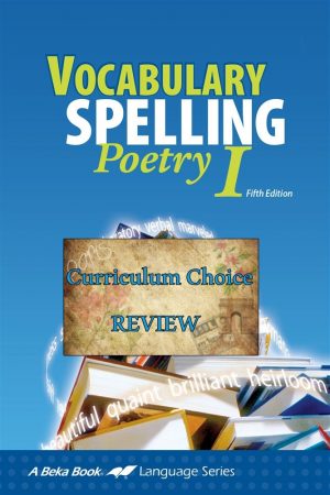 If you are looking for an academically challenging, quality middle school spelling and vocabulary program, my family recommends Vocabulary, Spelling, and Poetry I.