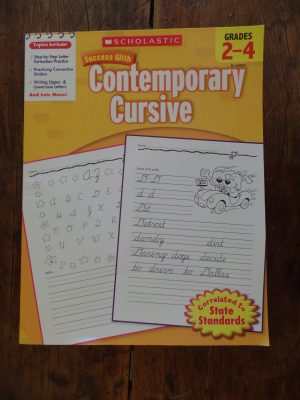 We included cursive writing in our homeschool, as writing things down helps so much in helping remember and recall information. We wanted our daughter to know print and cursive, so she would have two options to choose from. Here are cursive handwriting resources for elementary.