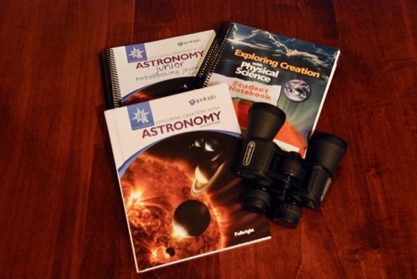 Begin with NO equipment or special tools! Go outside with your kiddos, especially at nighttime with a full moon or sky of stars, look UP and ask ‘what’s that?’ Astronomy Ideas for Your Homeschool.