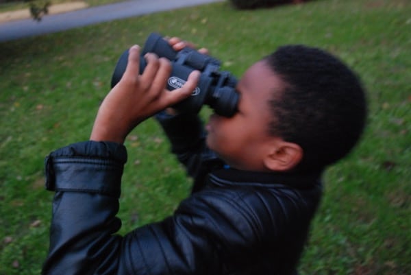 Begin with NO equipment or special tools! Go outside with your kiddos, especially at nighttime with a full moon or sky of stars, look UP and ask ‘what’s that?’ Astronomy Ideas for Your Homeschool.