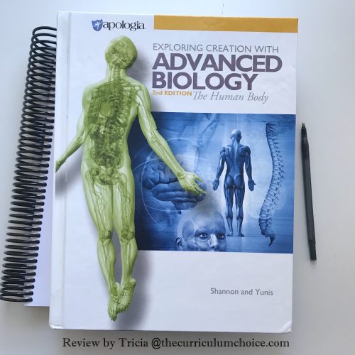 My high schooler thrives on independent study. She is a “give me the book and the notebooking journal and let me go” learner. Apologia Homeschool High School Advanced Biology meets her needs in that way with challenging subjects and the tools for her learning style.