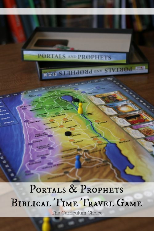 Review of a Biblical time travel board game - can you get to the right place at the right time in ancient history Bible times? Portals & Prophets is a time travel Biblical board game focusing on moving your player to various locations on the map of Israel and a solid addition to your Biblical gaming collection!