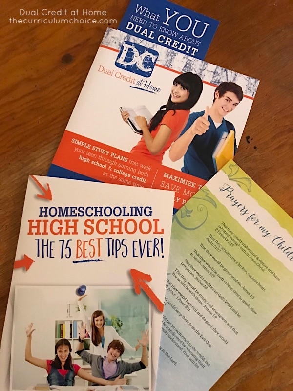 With the Dual Credit at Home study plans, your child can earn both high school and college credits at the same time. As homeschoolers, we have much more freedom in designing and choosing our studies and the routes of learning we take.
