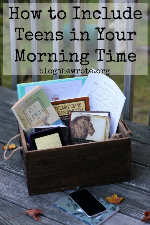 books in a basket on a porch