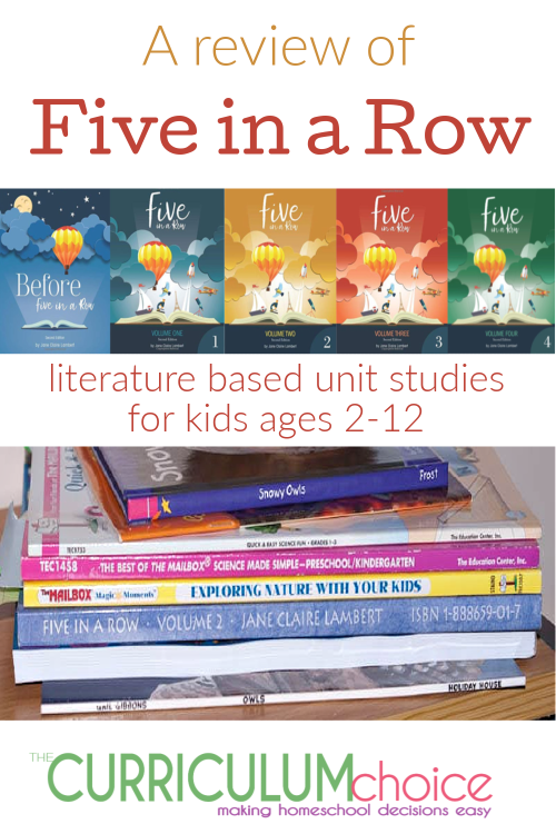 Five in a Row Review - See how this literature based approach is used in homeschool. My son enjoyed his lessons so much he never thought of it as school!