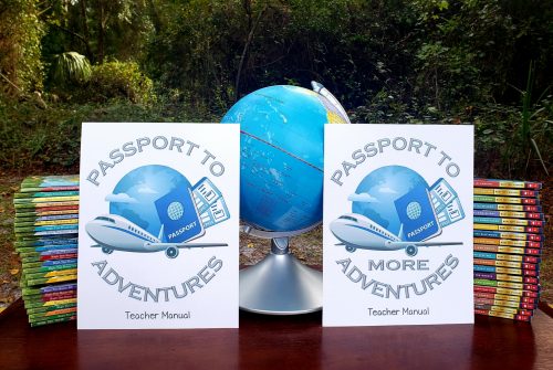 Passport to More Adventures are easy homeschool studies perfect for interest-led learning using the popular Magic Tree House sequel books Merlin Missions.