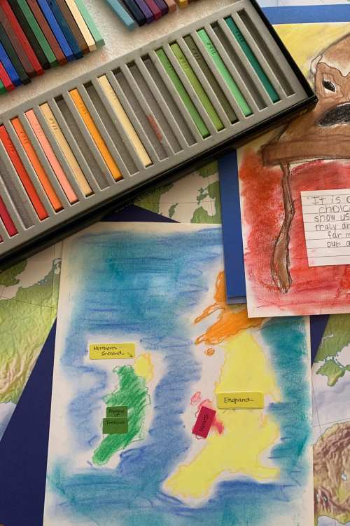 You ARE An Artist, Homeschool Art Lessons cover multiple subjects, not just art! Literature, History, Science, and more included.