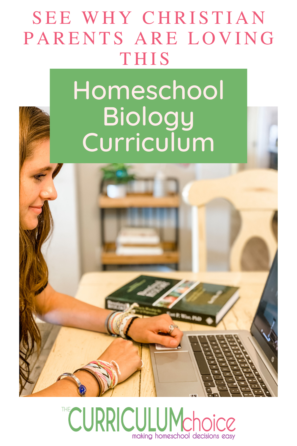 If you have a high school student that needs a biology credit, check out this solid resource for homeschool biology curriculum. #homeschoolbiology #homeschoolscience #highschoolcurriculum