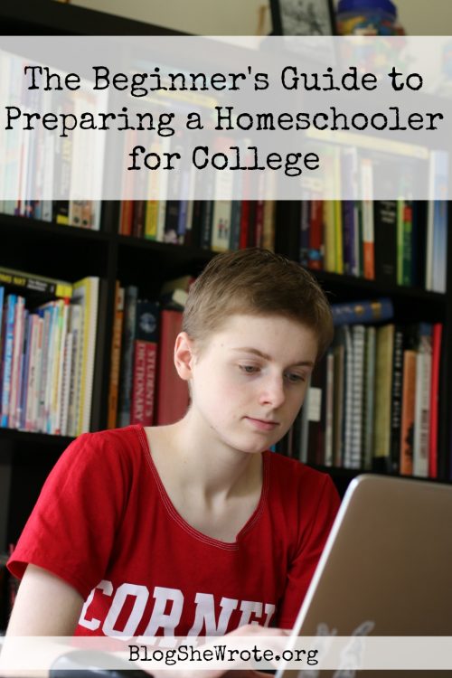 Resources and tips on getting your homeschooled high schooler ready for college from veterans homeschool moms at The Curriculum Choice.