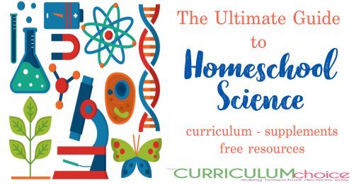 The Ultimate Guide to Homeschool Science is a collection of science curricula, supplements and free resources both secular and Christian.