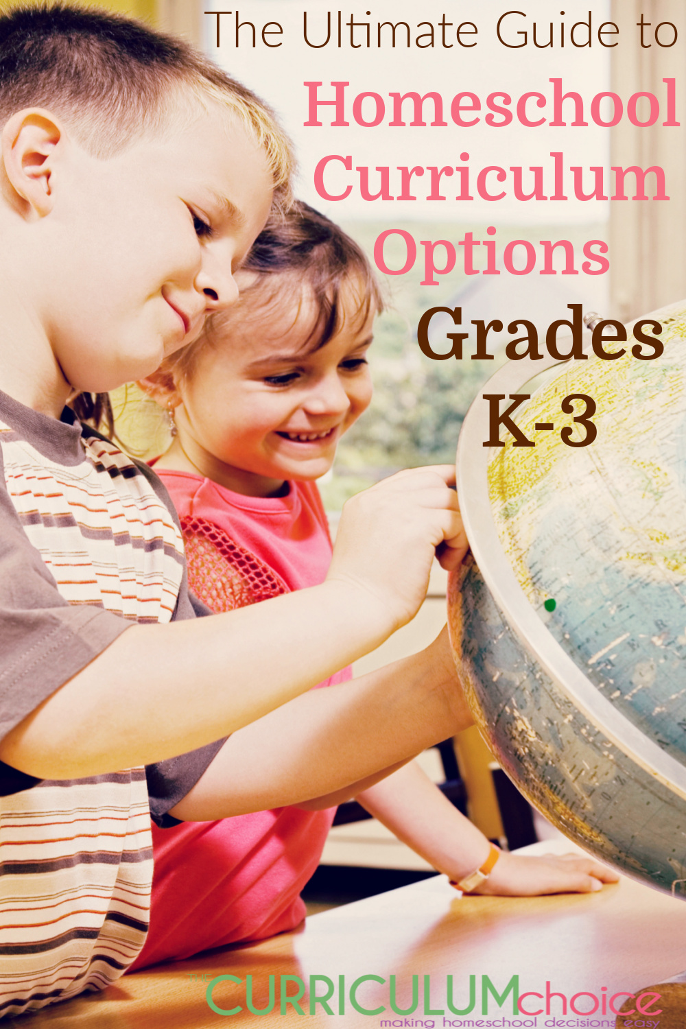 The Ultimate Guide to Homeschool Curriculum Options Grades K-3 is a comprehensive guide to homeschool curriculum for the younger elementary grades. Everything from fun hands on learning with lapbooks, to step by step help with grammar. Here you will find tons of options to choose from! 