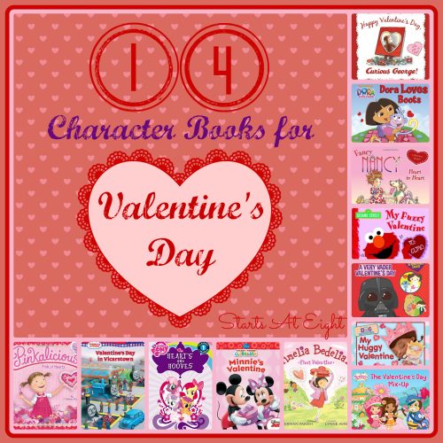 14 Character Books for Valentines Day
