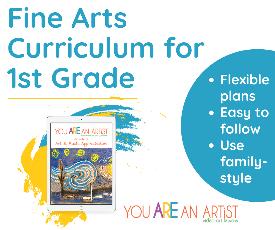You ARE An ARTiST Fine Arts Curriculum 1st Grade
