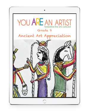 You ARE An ARTist Homeschool Fine Arts Curriculum- Grade 9